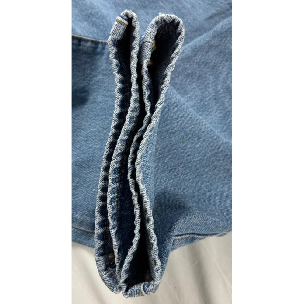 Levis 501 Original Fit Jeans Mens 34x30 Medium Wash Blue‎ Button Fly